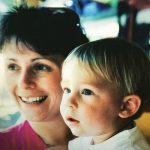 Ben Zorn with his mother when he was a kid