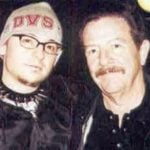 Chester Bennington with his father