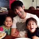 Hiten Tejwani with his children