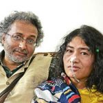 Irom Sharmila With Desmund Coutinho