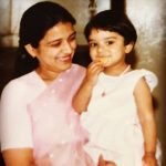 Kaneez Surka with her mother