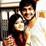 Madhumita Sarkar with Sourav Chakraborty