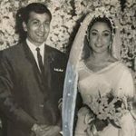 Mala Sinha with Husband