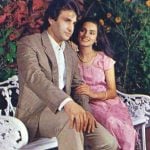 Neerja Bhanot with her husband