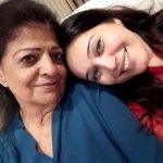 Niki Aneja Walia with her mother