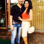 Priya Shinde with her husband Sachin