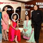 Radha Kapoor With Her Parents and Sisters