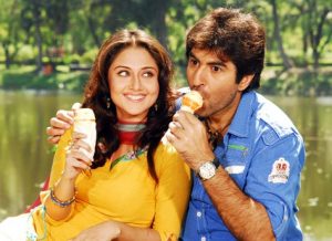 Swastika Mukherjee with her ex-boyfriend, Jeet