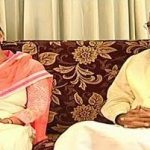 Venkaiah Naidu with his daughter