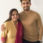 Abhishek Verma with his mother Veena Verma