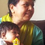 Ali Hassan mother Shahina Turabi and daughter Inaaya