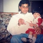 Elixir Nahar with her father