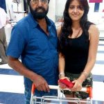 Ginnie Virdi with her father