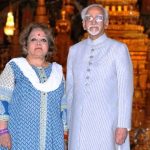Hamid Ansari With His Wife