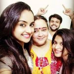 Ishita with her mother, brother & sister