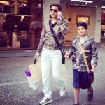Jimmy Shergill with his son Veer