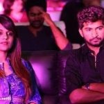 Kathi Karthika with brother