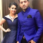 Oindrila Sen with Ankush Hazra