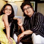 Prasoon Joshi with his daughter