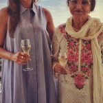 Sarita Joshi with daughter