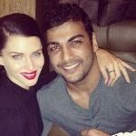 Scarlett Wilson with her husband
