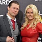 The Miz with his wife Maryse