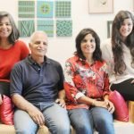 Varnika Kundu with her family