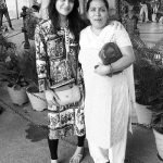 Ankita Bahuguna with her mother