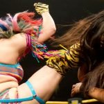 Asuka Spin Kick finisher