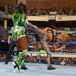 Carmella Superkick finisher