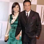 Gawa Denzongpa with her husband Danny Denzongpa