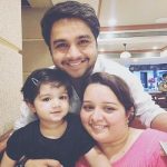 Hardik Sangani with sister