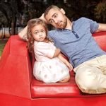 Imran Khan With His Daughter Imara