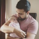 Kavi Shastri with daughter
