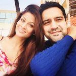 Kavi Shastri with wife