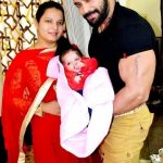 Nirbhay Wadhwa with his wife Preeti Wadhwa and daughter Latini Wadhwa