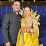 Reemma Sen with her Husband