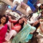 Reshma Tipnis On The Sets Of Serial Satrangi Sasural