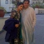 Rubika Liyaquat With Her Father