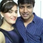 Shraddha Jaiswal with husband