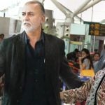 Tarun Tejpal with his wife