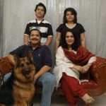 Tiku Talsania with family