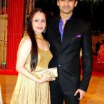 Aditya Redij with his wife Natasha Sharma