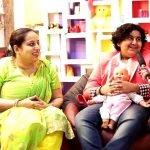 Dhroon Tickoo with his mother Meenakshi Tickoo