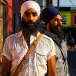 Jagmeet Singh (R) with his Brother (L)