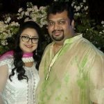 Jaya Ojha with Husband