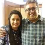 Jaya Ojha with brother Akshat Pandey
