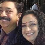 Jaya Ojha with brother Amit Pandey