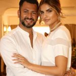 Liza Golden Bhojwani with her husband