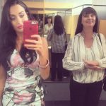 Lucinda Nicholas with her Mother